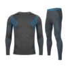 Bielizna termoaktywna męska ALPINUS ACTIVE BASE LAYER SET szaro-niebieska - obrazek 2