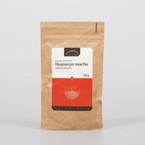 NANGA Jatropha macrantha Huanarpo macho korzeń mielony