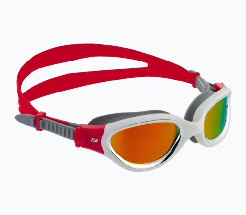 Okulary do pływania ZONE3 Venator-X silver/white/red