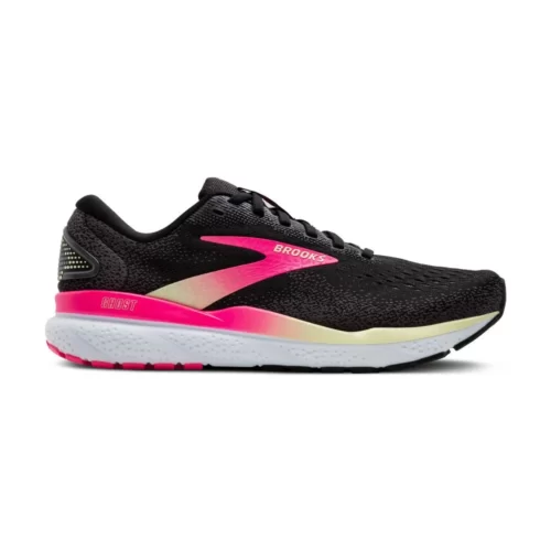 Brooks GHOST 16 DAMSKIE BUTY DO BIEGANIA PO ASFALCIE czarny/róż