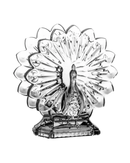 Serwetnik paw kryształowy dekoracyjny CRYSTAL JULIA